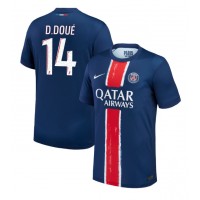 Camisa de time de futebol Paris Saint-Germain Desire Doue #14 Replicas 1º Equipamento 2024-25 Manga Curta